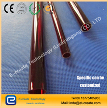 Deep Red (Ruby) Quartz Tube