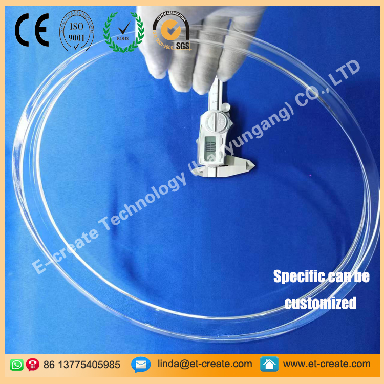 MPCVD Quartz ring，Quartz rings for CVD equipment，Quartz Rings for CVD Diamond Growth Equipment