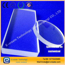 Quartz glass plate optical lens polishing sheet transparent quartz film coated quartz sheet