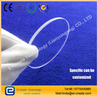 High transmittance UV optical quartz window / coated substrate / UV sterilization quartz